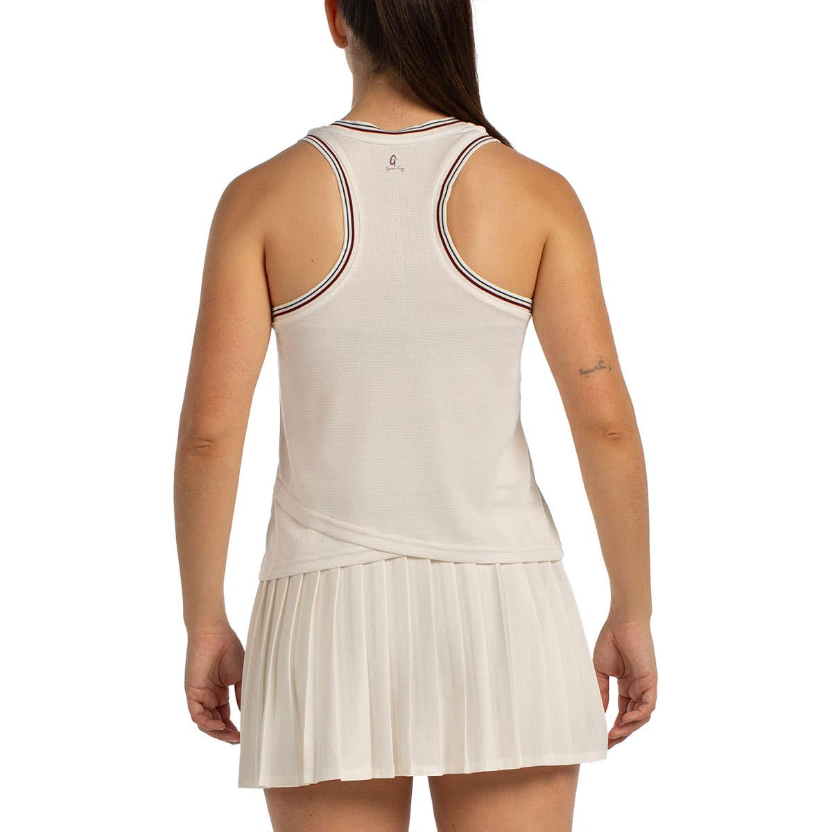 CAMISETA S/MANGAS BULLPADEL AZA MUJER BEIGE