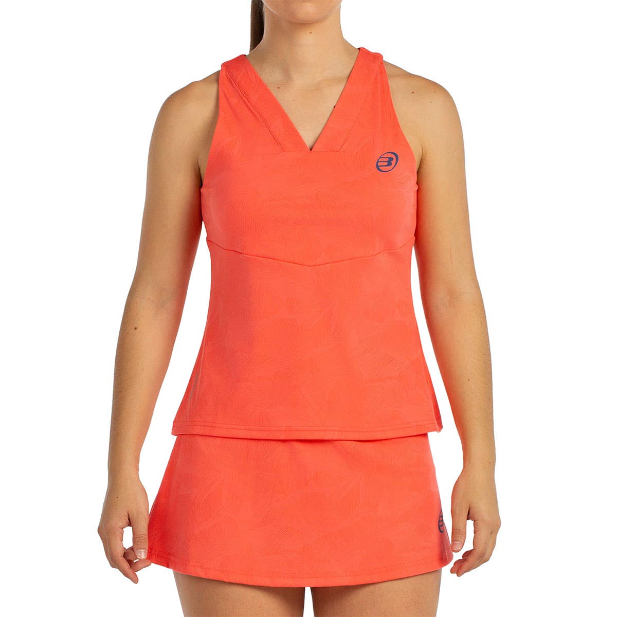 CAMISETA TIRANTES BULLPADEL CORTEGA MUJER VERDE