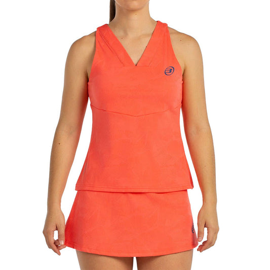 CAMISETA TIRANTES BULLPADEL CORTEGA MUJER VERDE