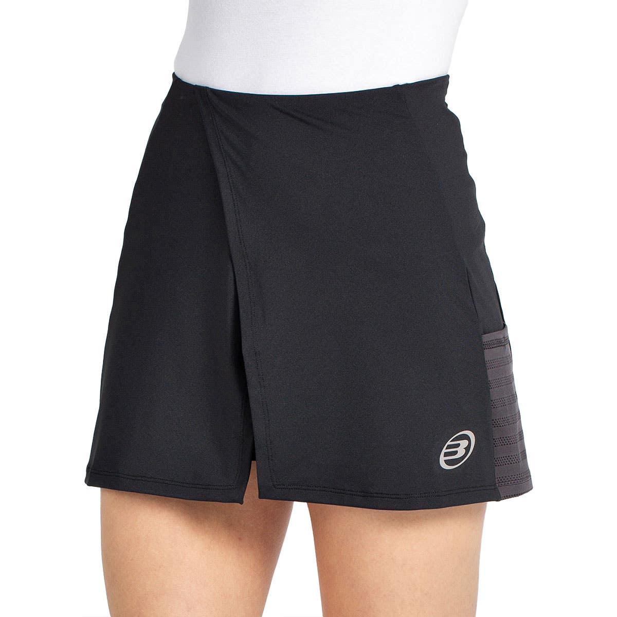 FALDA BULLPADEL DIYA MUJER NEGRO