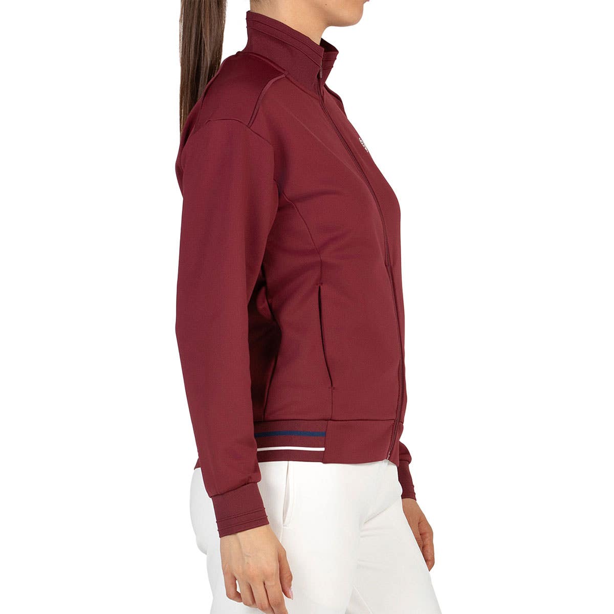 SUDADERA BULLPADEL ALSA MUJER GRANATE