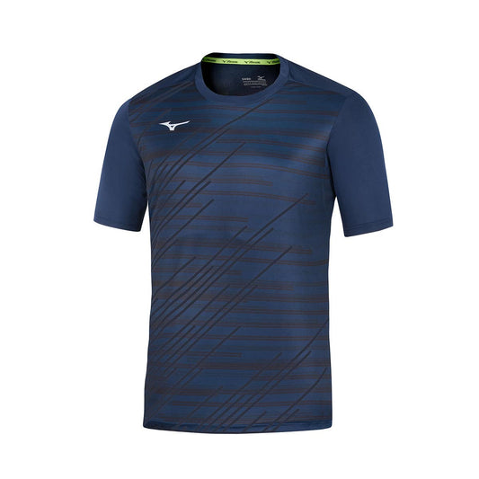 CAMISETA MIZUNO CHIBA AZUL MARINO