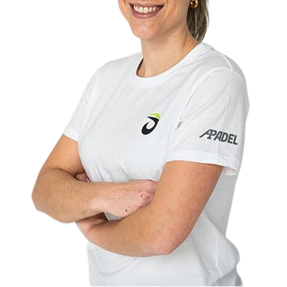 CAMISETA LOK GLACIER A1PADEL MUJER BLANCO