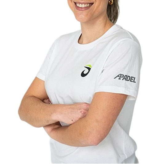 CAMISETA LOK GLACIER A1PADEL MUJER BLANCO