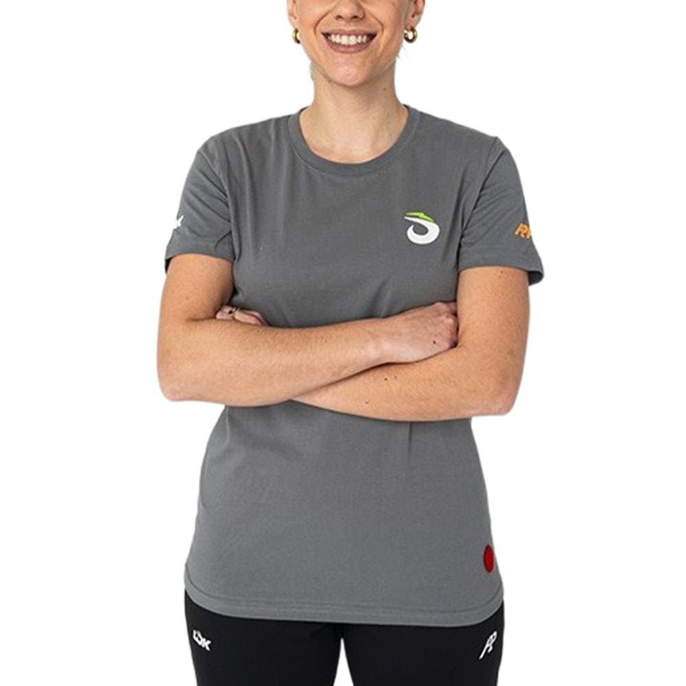 CAMISETA LOK GLACIER A1PADEL MUJER GRIS