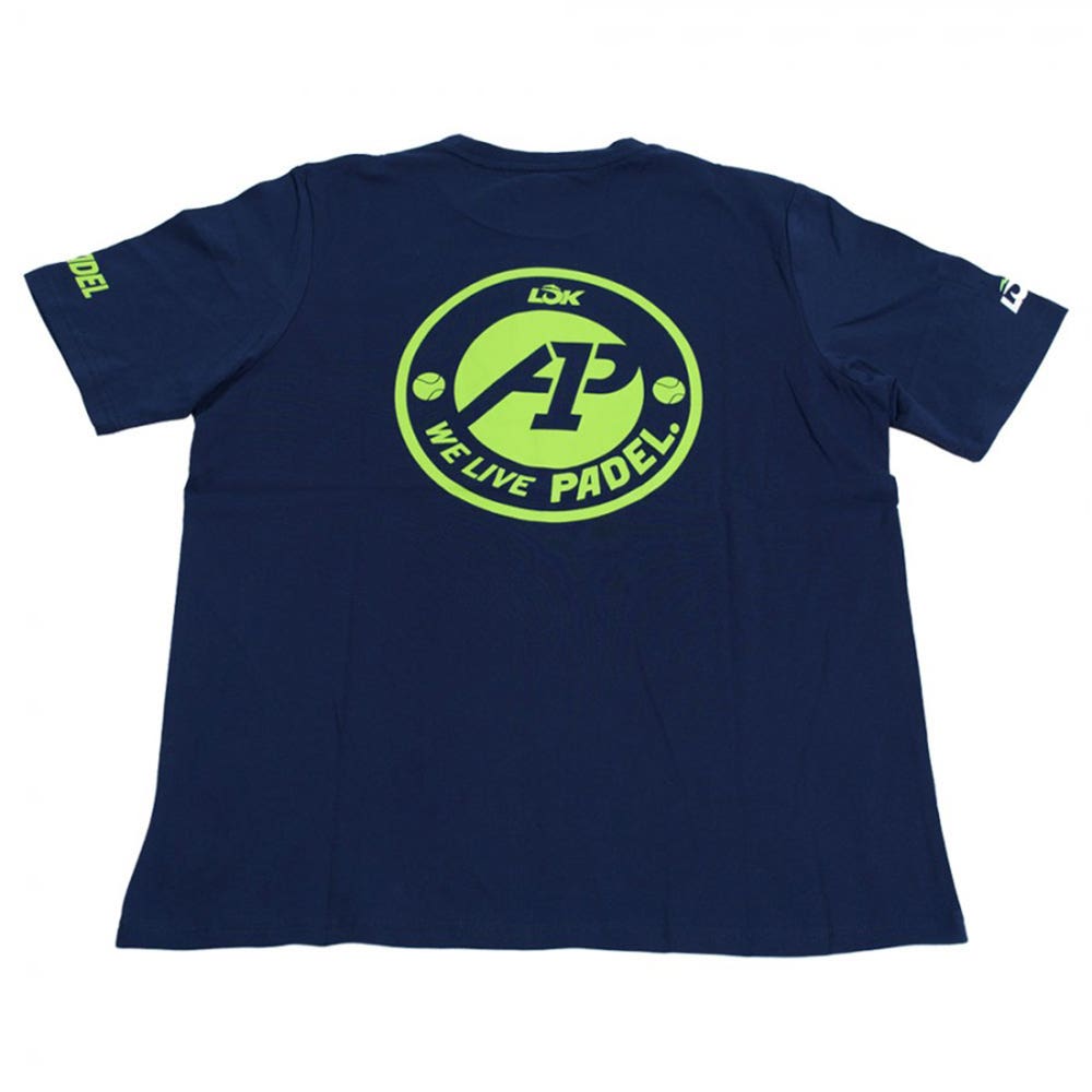 CAMISETA LOK GLACIER A1PADEL MUJER AZUL MARINO