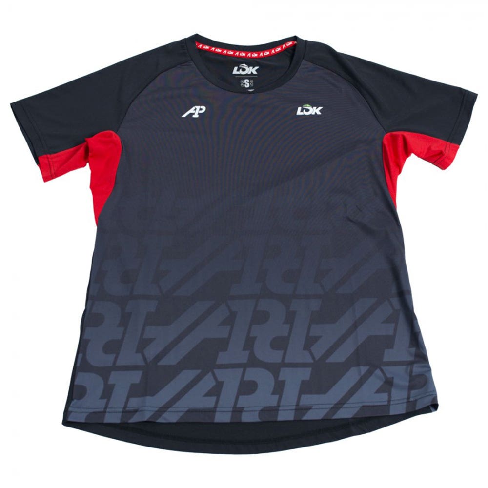 CAMISETA LOK HOOD A1PADEL NEGRO