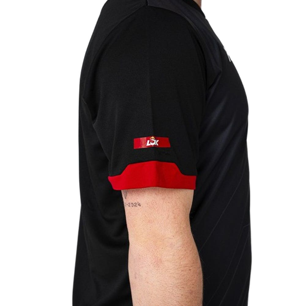 CAMISETA LOK PIKES A1 PÁDEL NEGRO