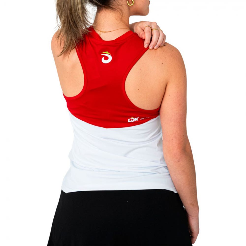 CAMISETA LOK WASATCH A1 PÁDEL MUJER BLANCO