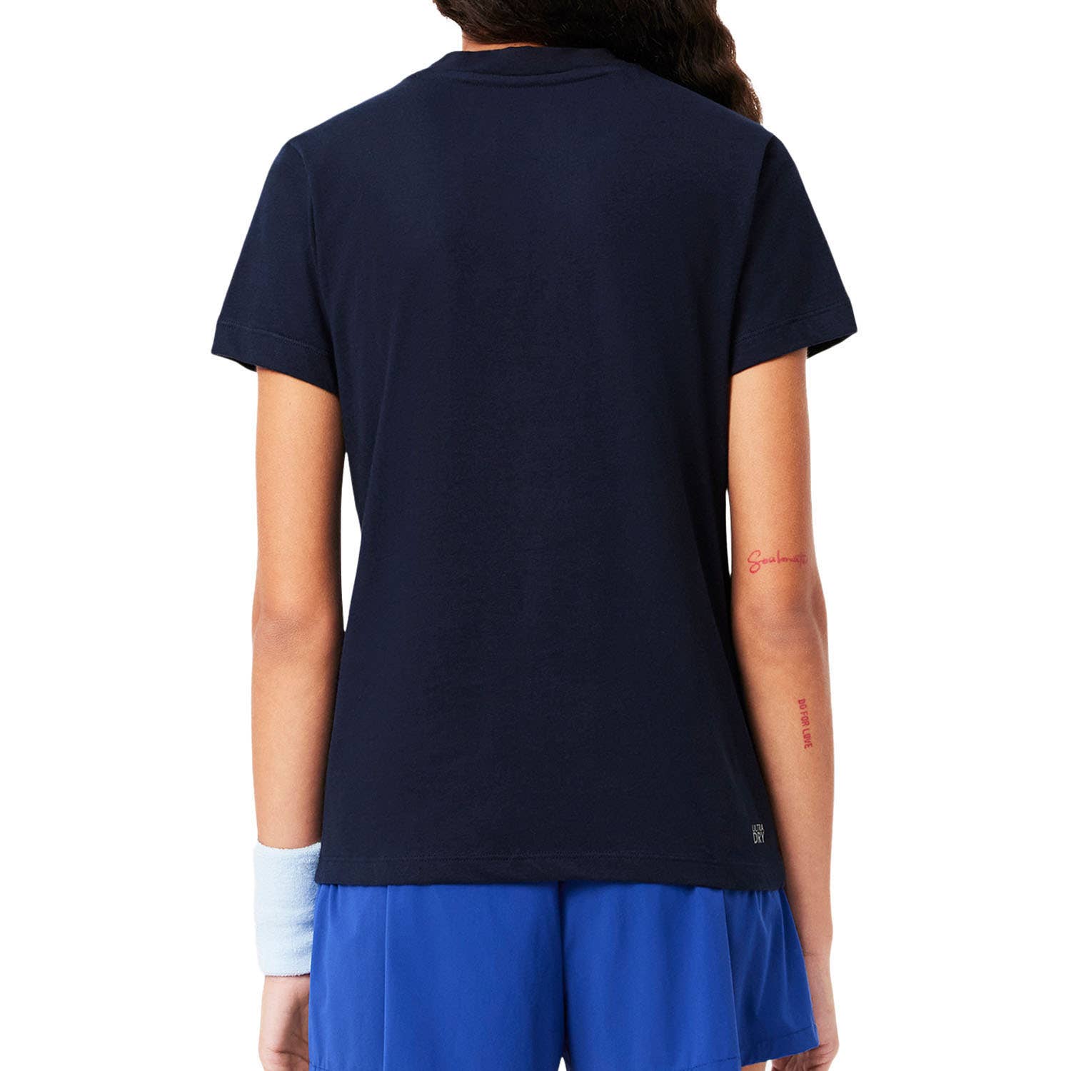 CAMISETA LACOSTE CORE PERFORMANCE MUJER AZUL MARINO