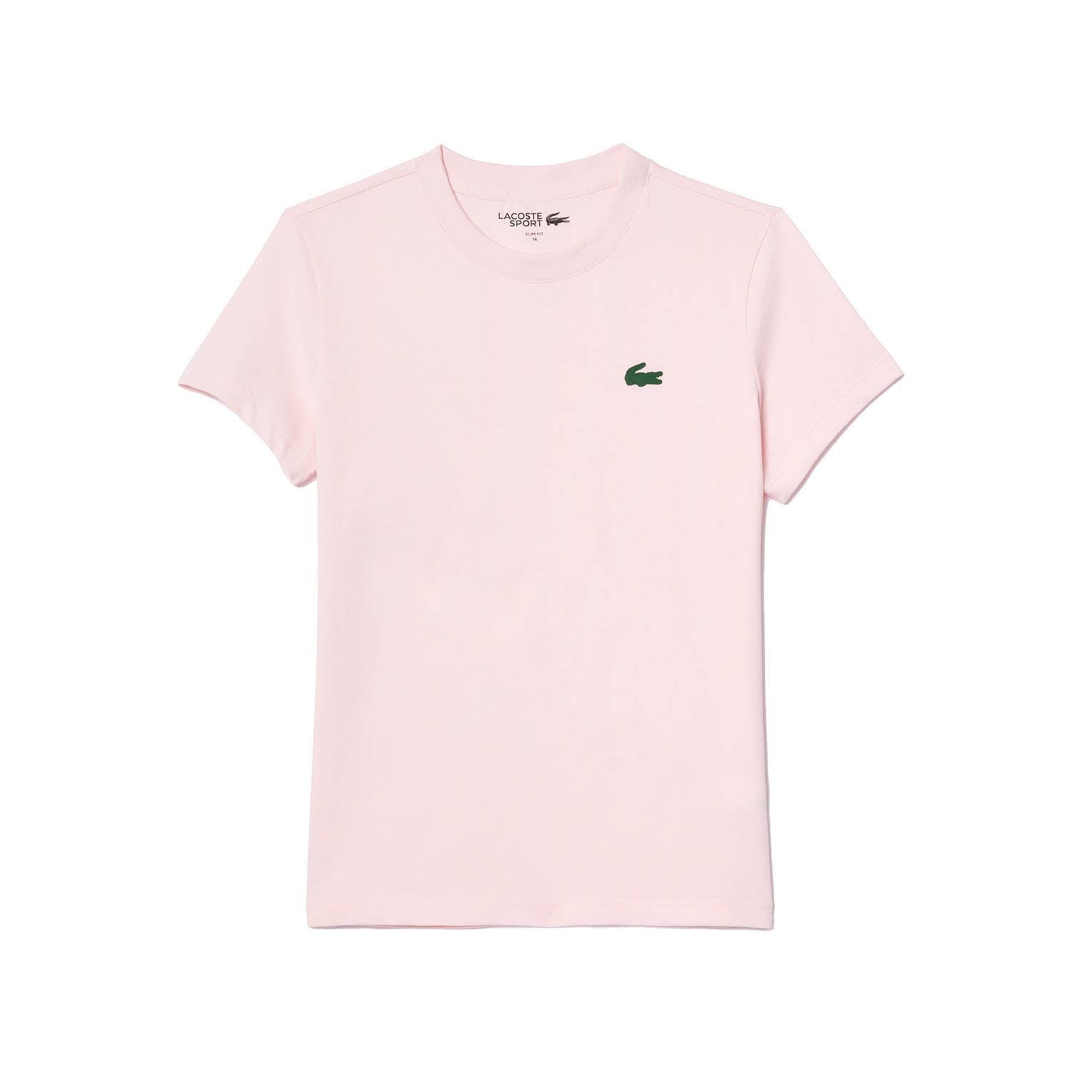 CAMISETA LACOSTE CORE PERFORMANCE MUJER ROSA