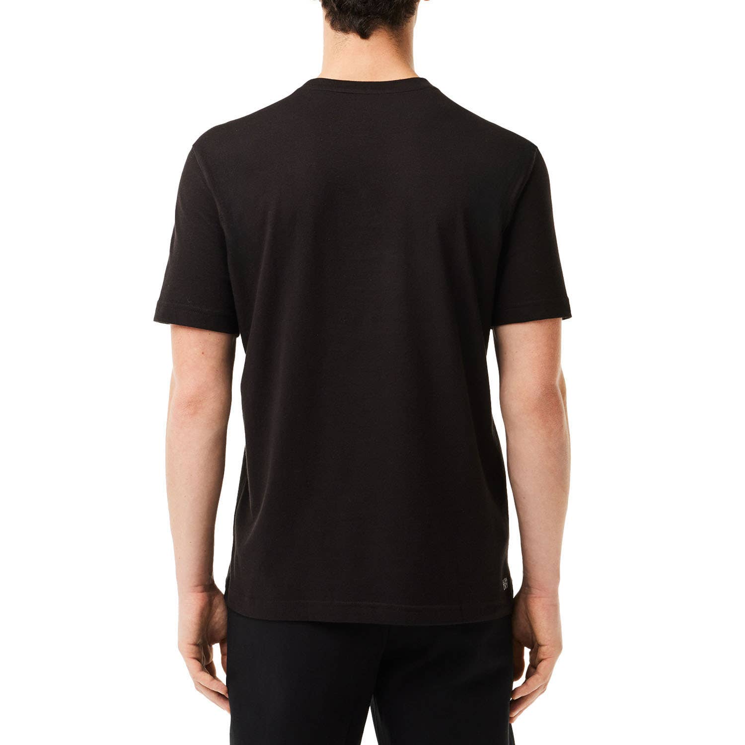 CAMISETA LACOSTE CORE PERFORMANCE TH7618 NEGRO