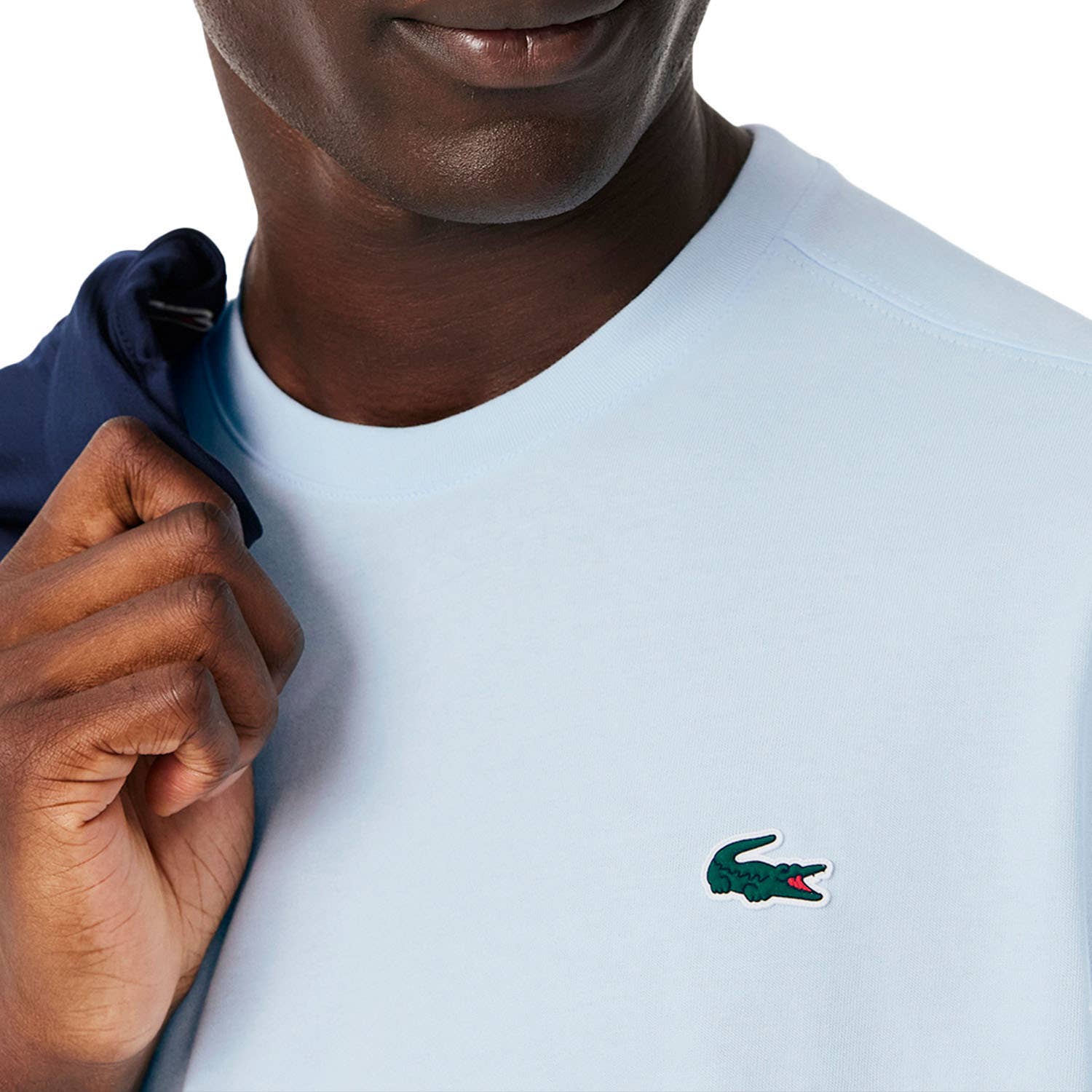 CAMISETA LACOSTE CORE PERFORMANCE TH7618 AZUL