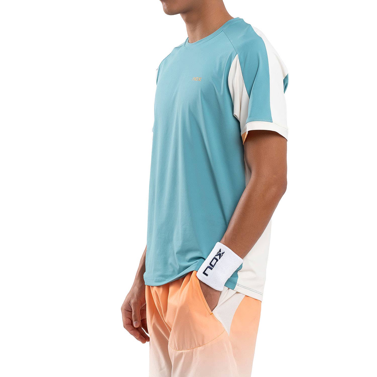 CAMISETA NOX PRO AZUL TURQUESA