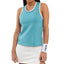 CAMISETA TIRANTES NOX PRO MUJER AZUL TURQUESA