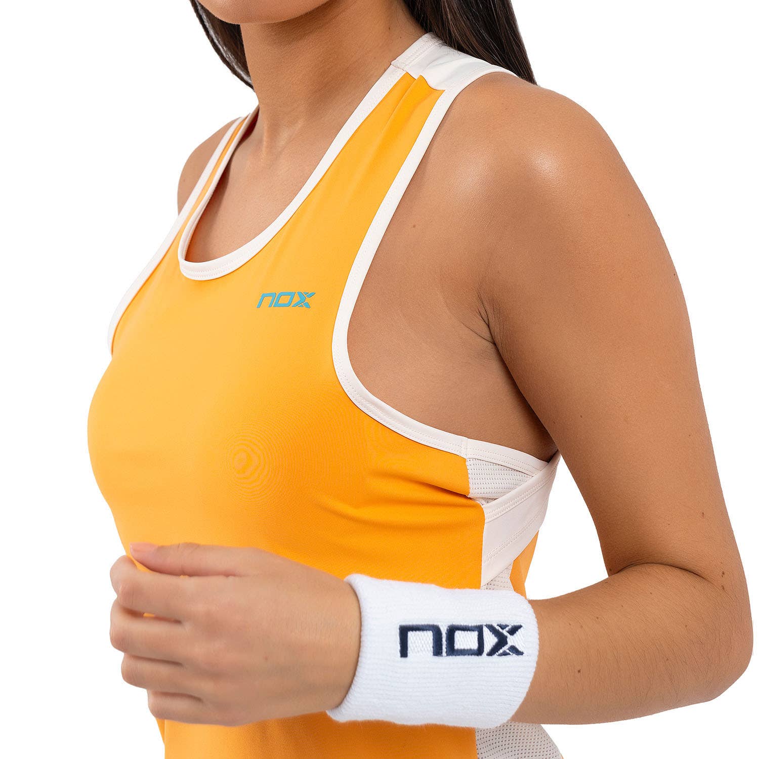 CAMISETA TIRANTES NOX PRO MUJER NARANJA