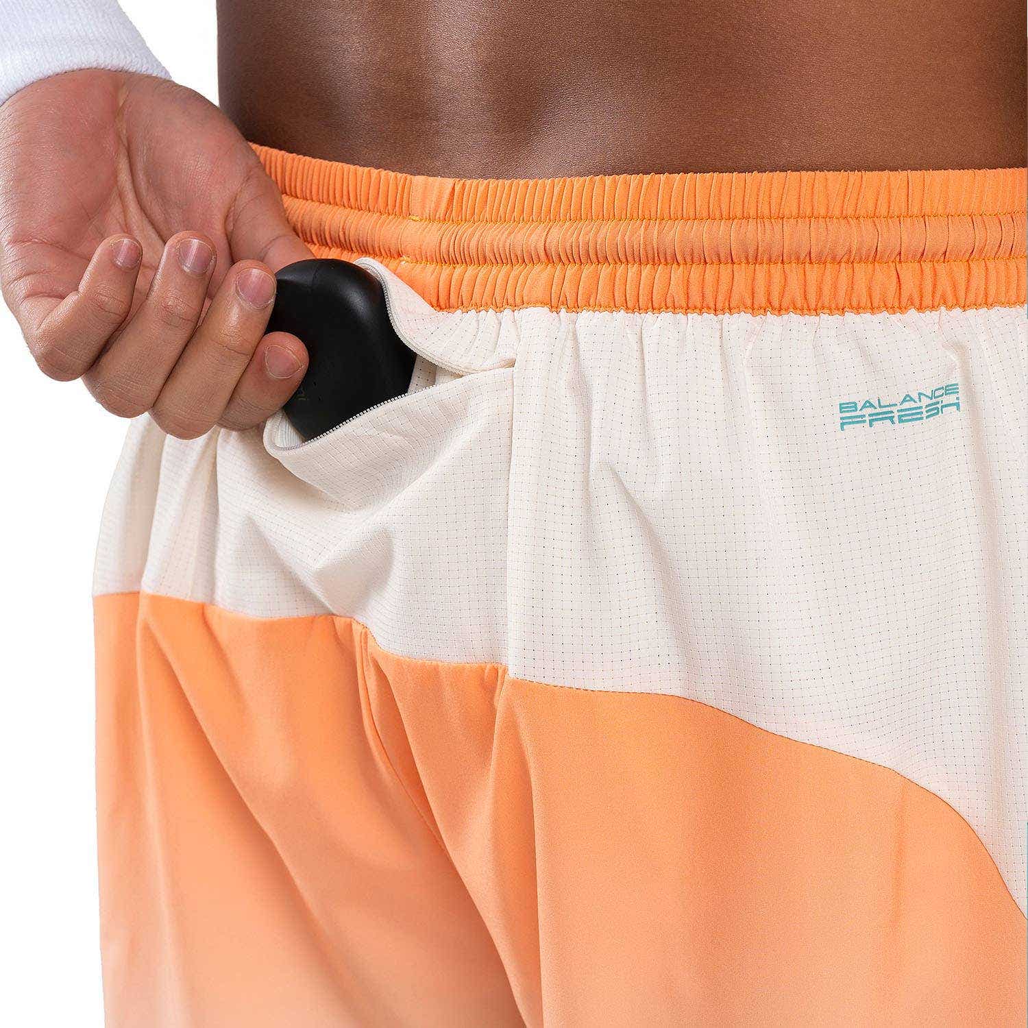 SHORT NOX PRO MOCK NARANJA