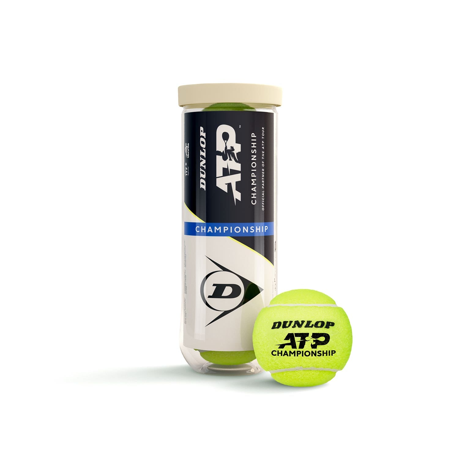 BOTE DE 3 BOLAS DUNLOP ATP CHAMPIONSHIP