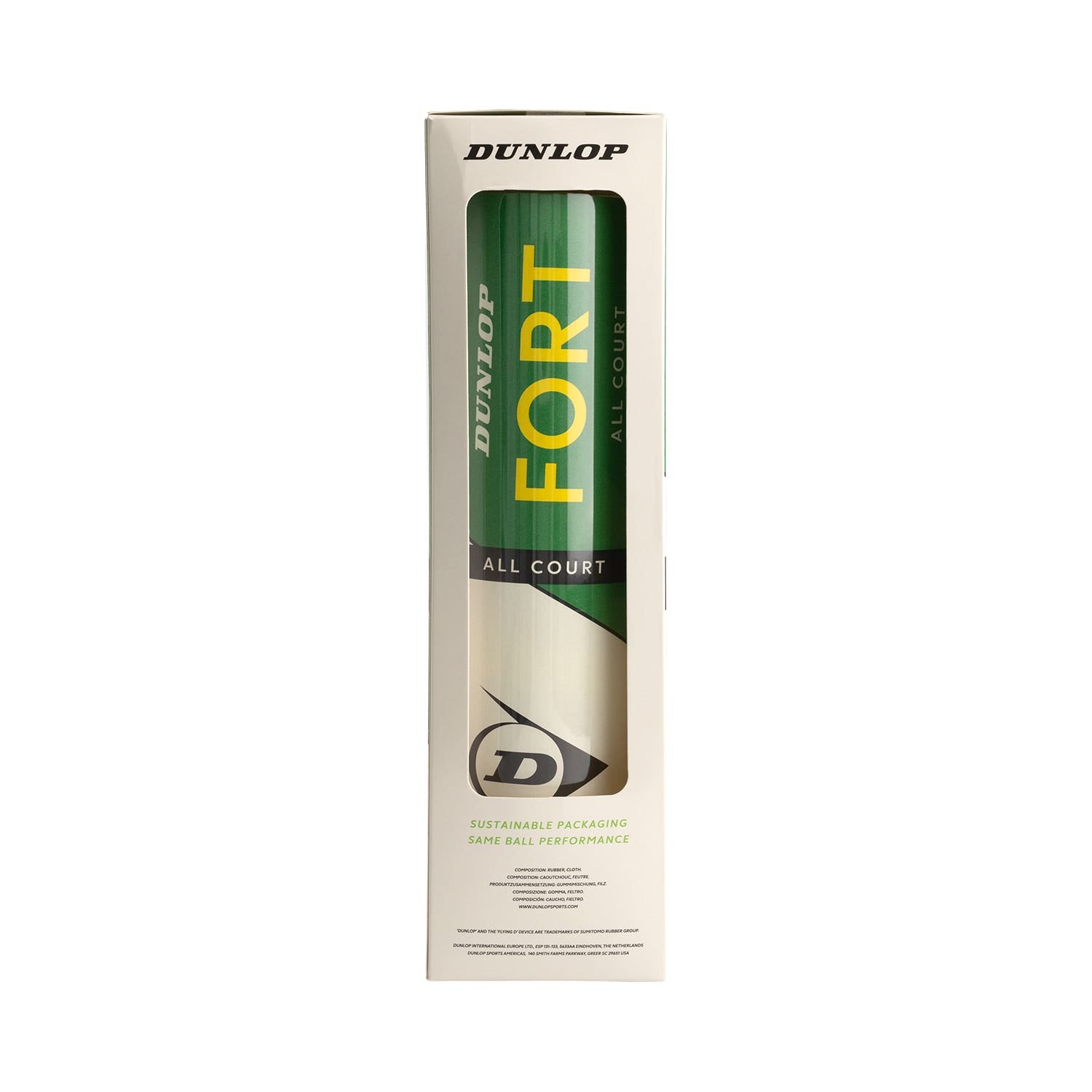 BOTE DE BOLAS DUNLOP FORT ALL COURT TS