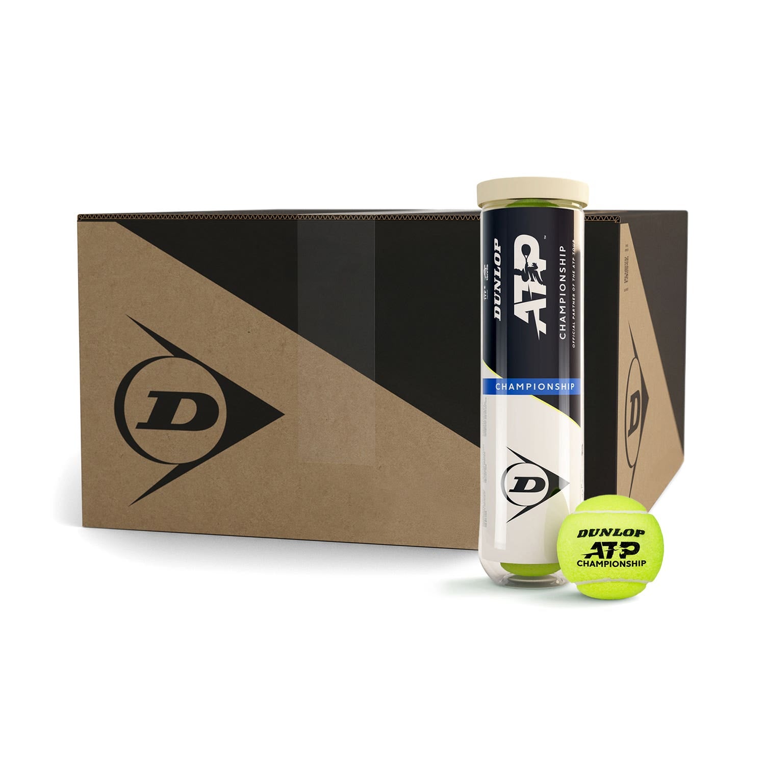 CAJÓN 18 BOTES X 4 BOLAS DUNLOP ATP CHAMPIONSHIP 4PET