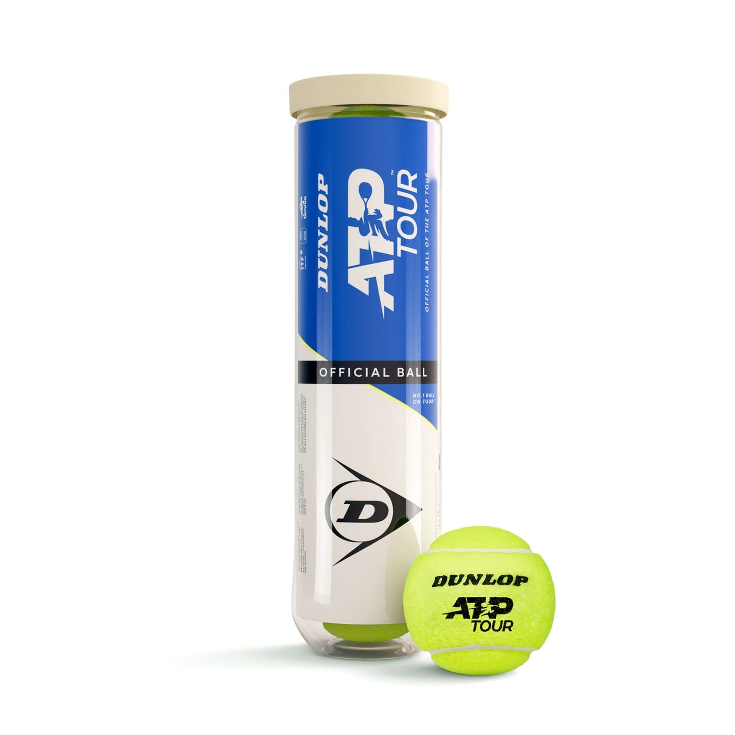 CAJÓN 18 BOTES X 4 BOLAS DUNLOP ATP TOUR 4PET