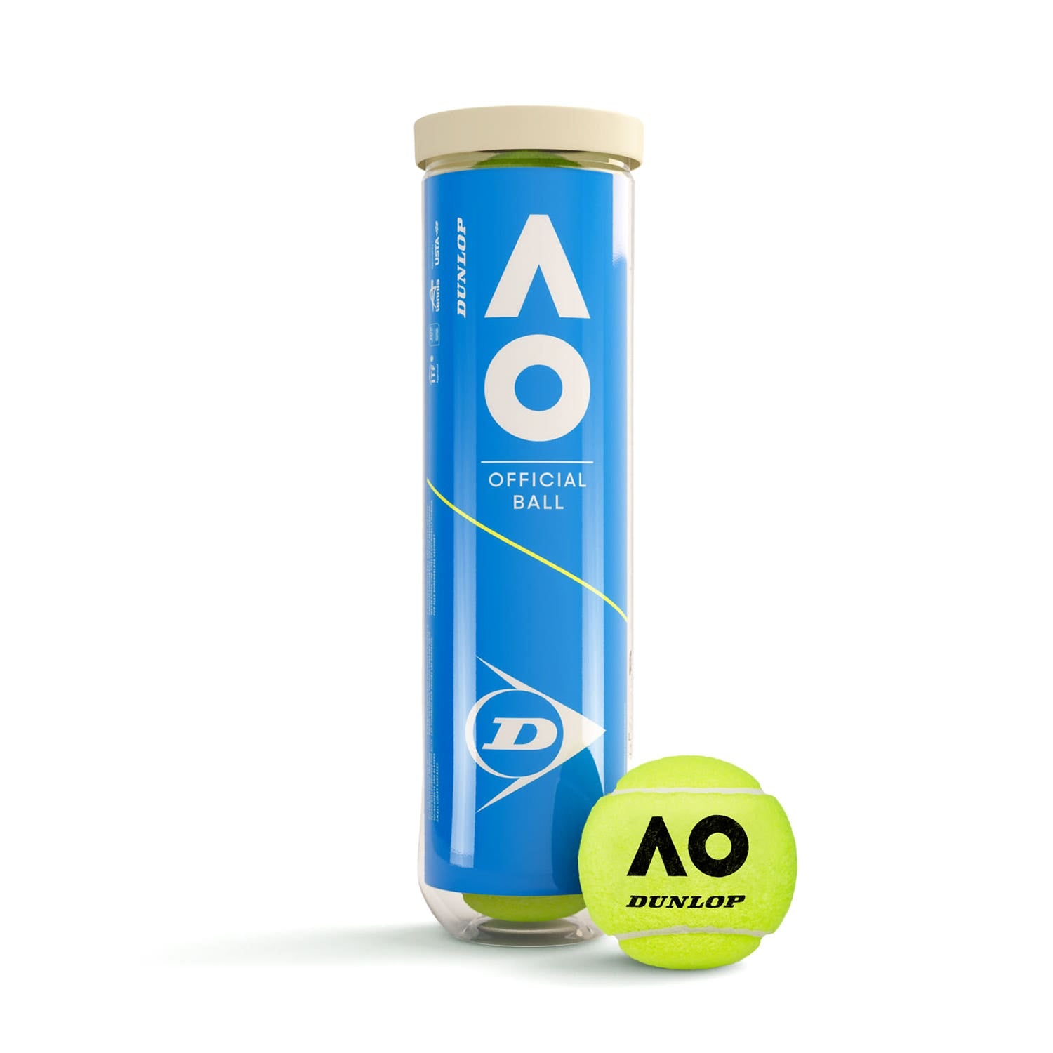 CAJÓN 18 BOTES X 4 BOLAS DUNLOP AUSTRALIAN OPEN 4PET