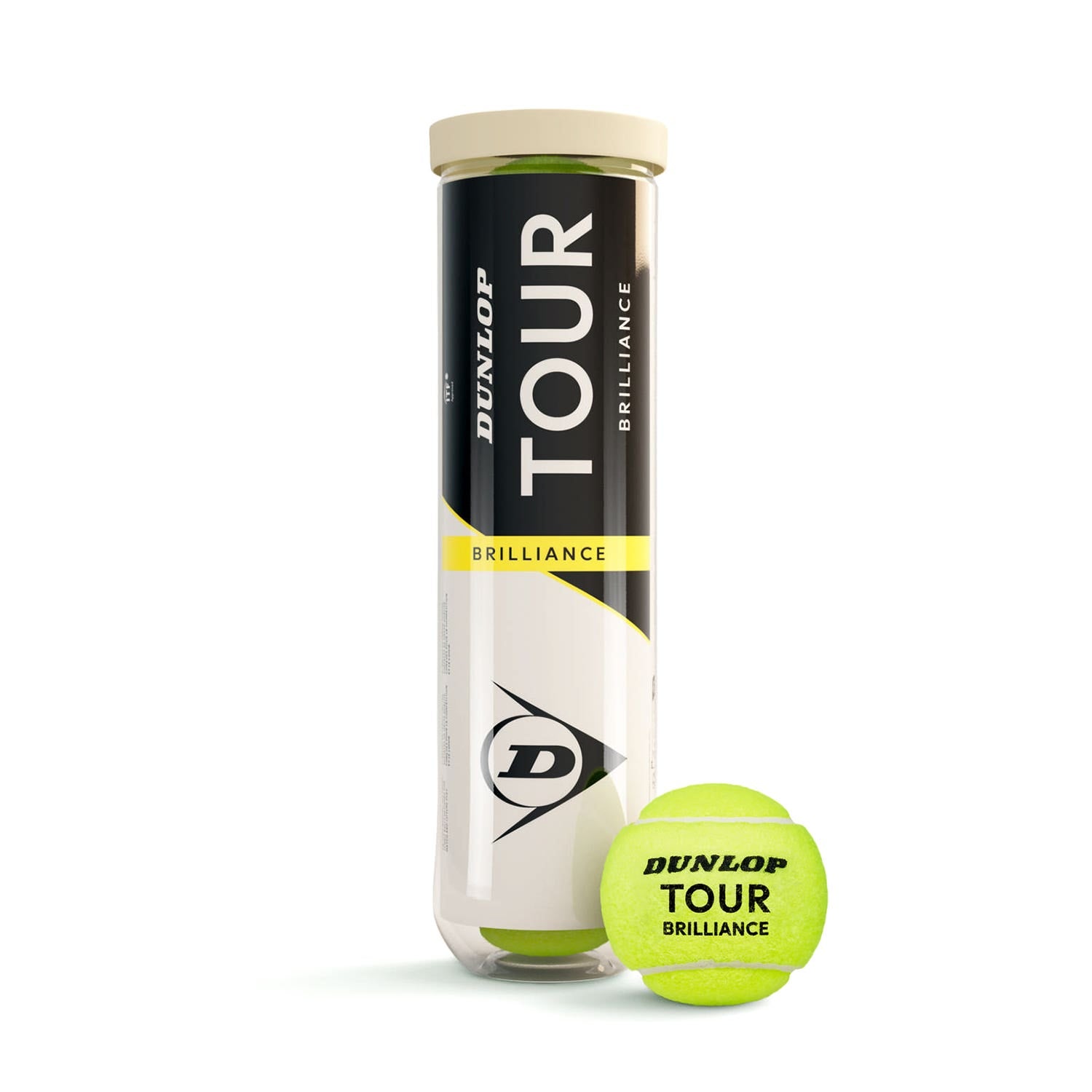 CAJÓN 18 BOTES X 4 BOLAS DUNLOP TOUR BRILLIANCE 4PET