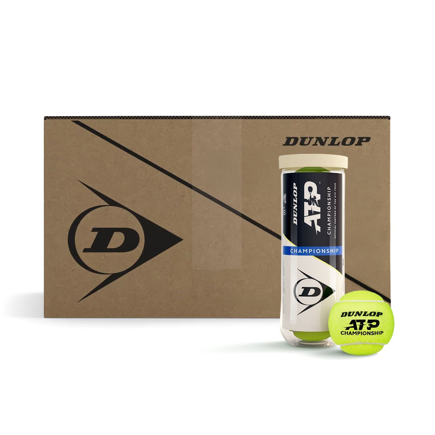 CAJÓN 24 BOTES X 3 BOLAS DUNLOP ATP CHAMPIONSHIP 3PET