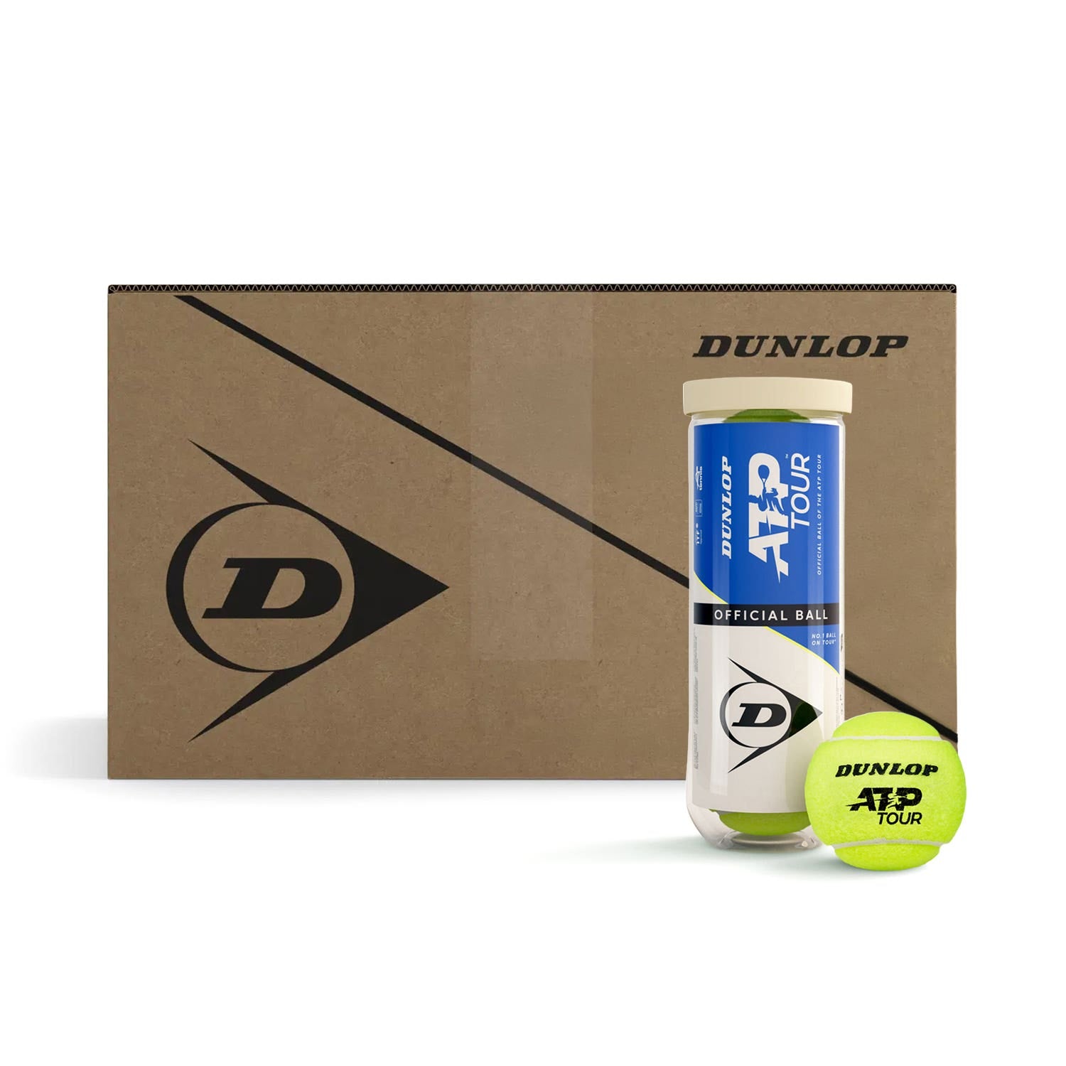 CAJÓN 24 BOTES X 3 BOLAS DUNLOP ATP TOUR 3PET
