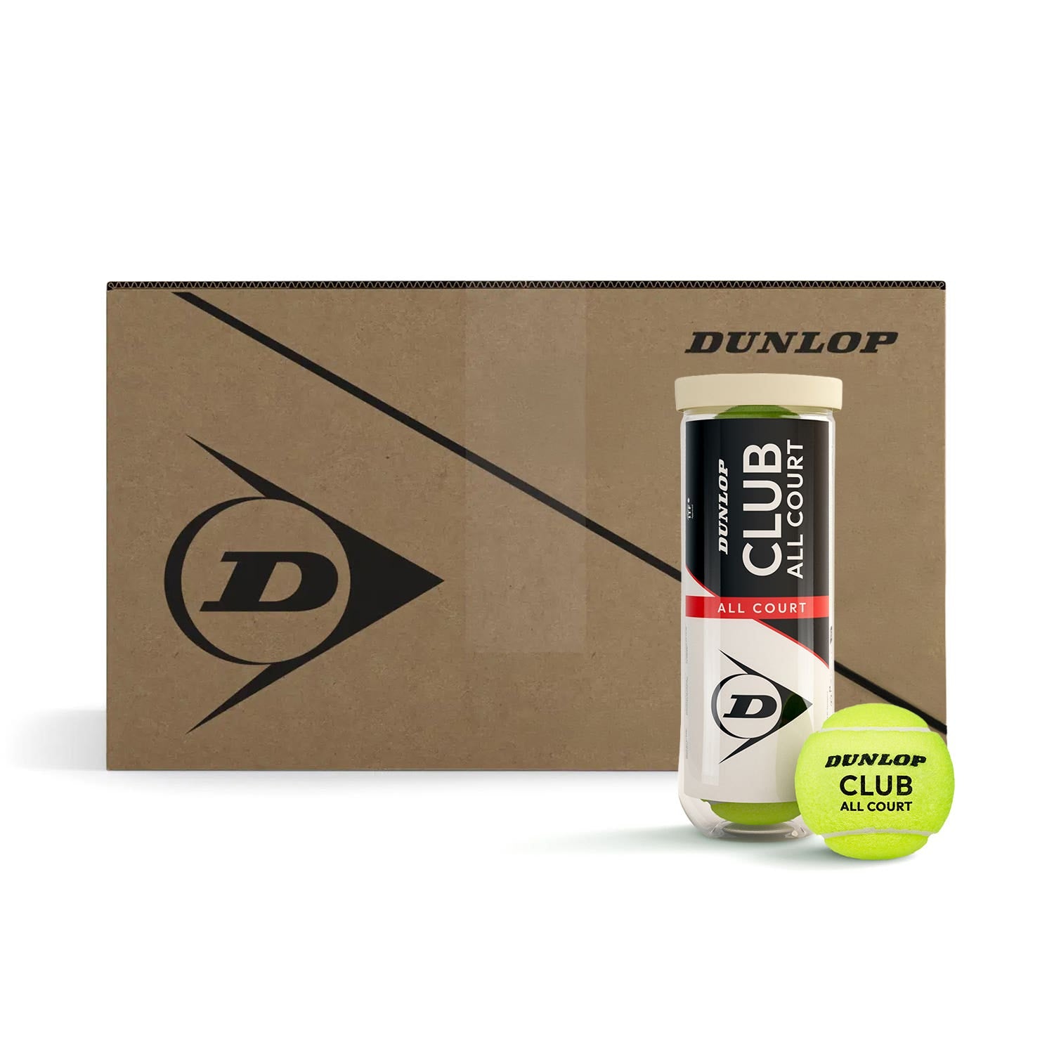 CAJÓN 24 BOTES X 3 BOLAS DUNLOP CLUB AC 3PET