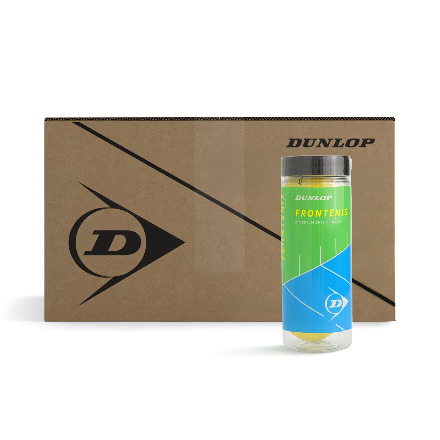 CAJÓN 24 BOTES X 3 BOLAS DUNLOP FRONTENIS