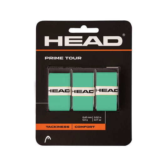 BLISTER 3 UDS. OVERGRIP HEAD PRIME TOUR VERDE