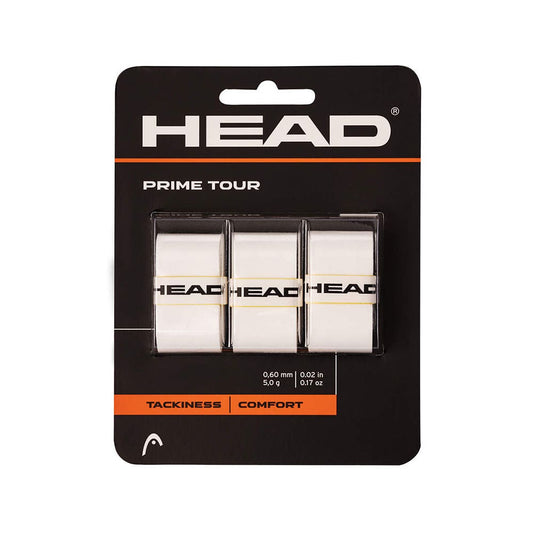 BLISTER 3 UDS. OVERGRIP HEAD PRIME TOUR BLANCO