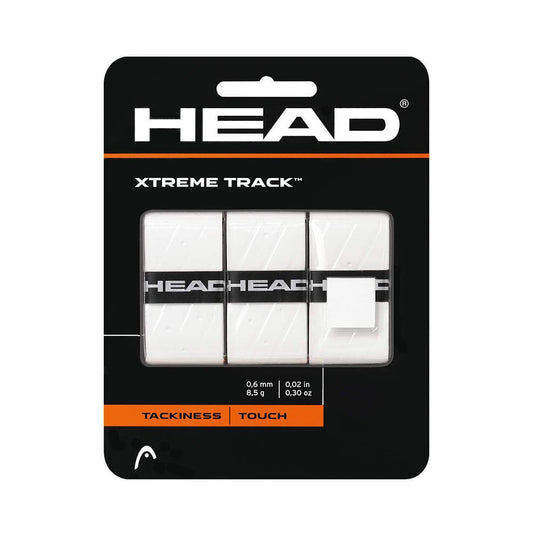 BLISTER 3UDS. OVERGRIP HEAD XTREMETRACK BLANCO