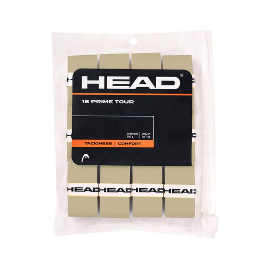 BOLSA 12 UDS. OVERGRIP HEAD PRIME TOUR GRIS