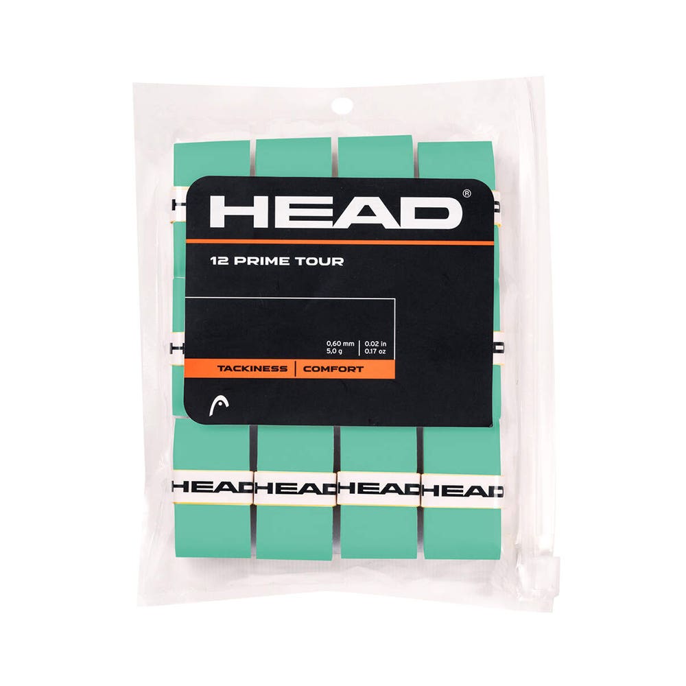 BOLSA 12 UDS. OVERGRIP HEAD PRIME TOUR VERDE