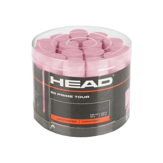 CUBO 60 UDS. OVERGRIPS HEAD PRIME TOUR ROSA