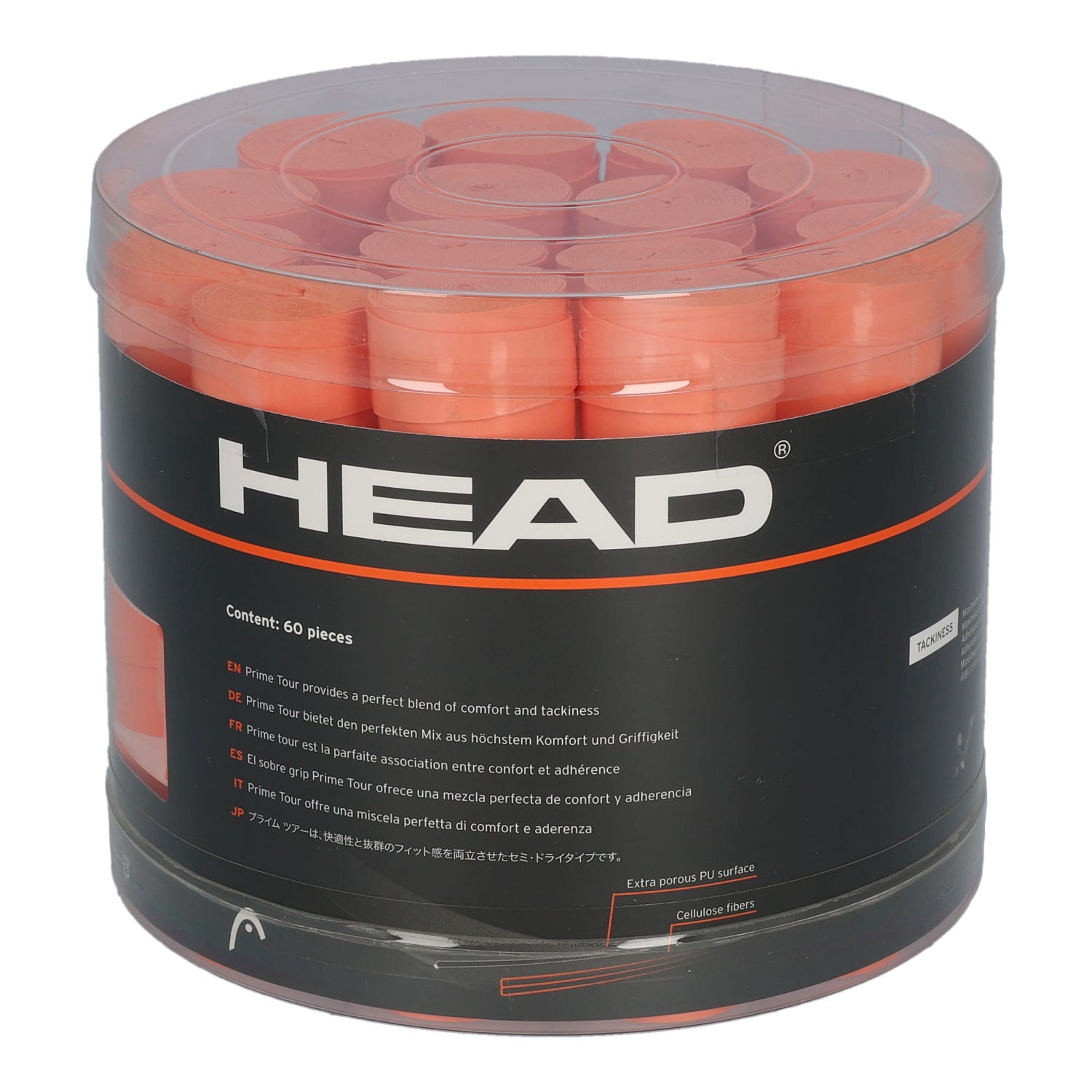 CUBO 60 UDS. OVERGRIPS HEAD PRIME TOUR 285661 SN