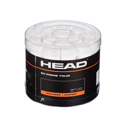 CUBO 60 UDS. OVERGRIPS HEAD PRIME TOUR BLANCO