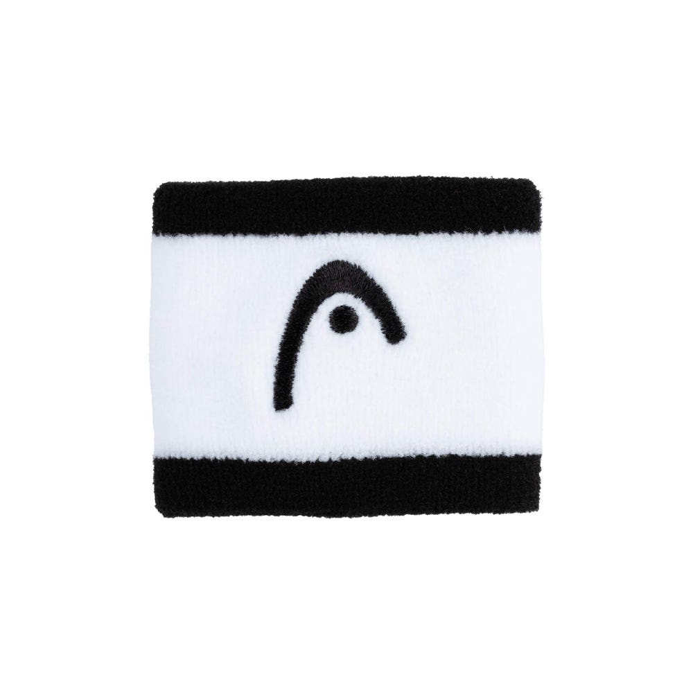 MUÑEQUERA HEAD STRIPED 2.5 NEGRO