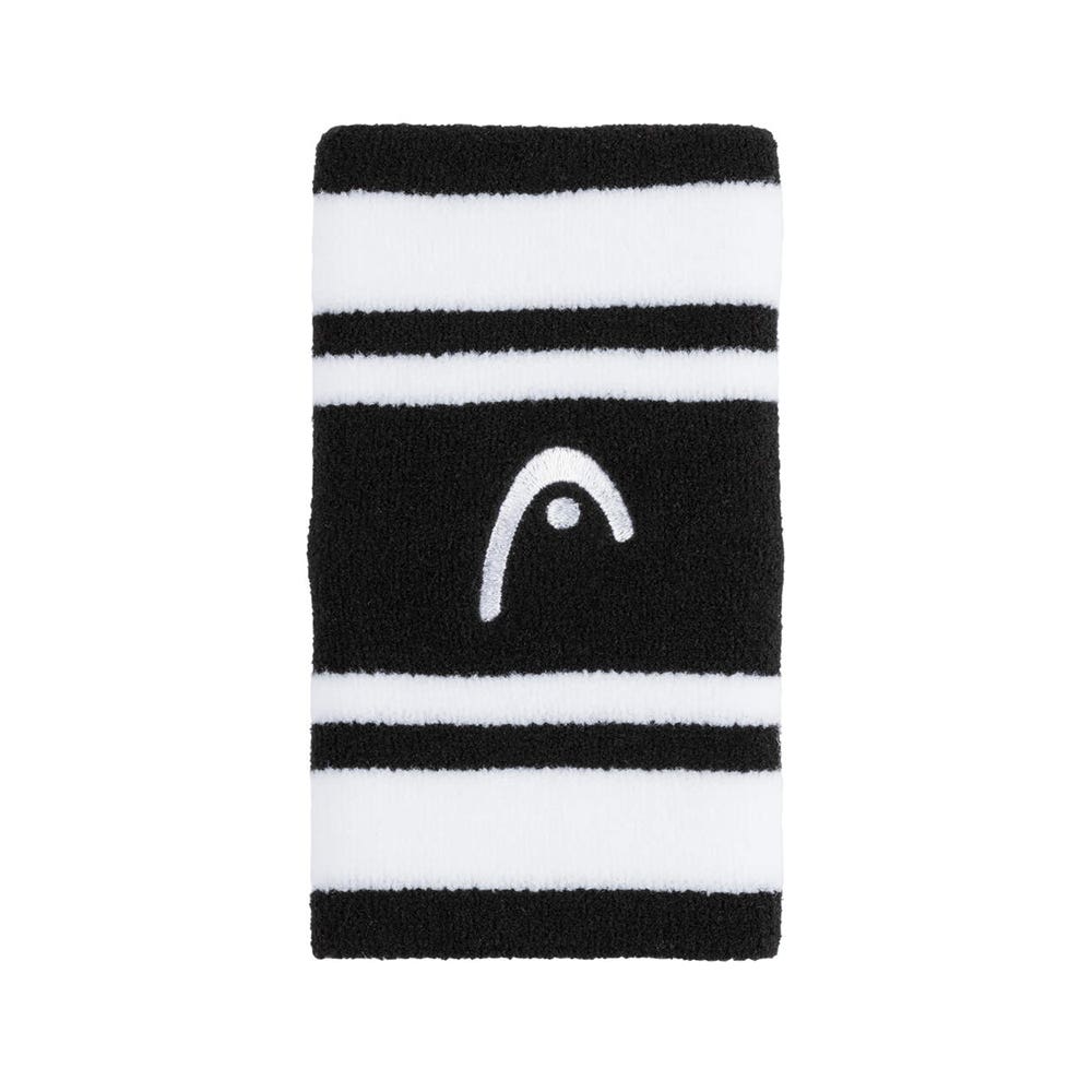 MUÑEQUERA HEAD STRIPED 2.5 NEGRO