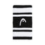 MUÑEQUERA HEAD STRIPED 2.5 NEGRO