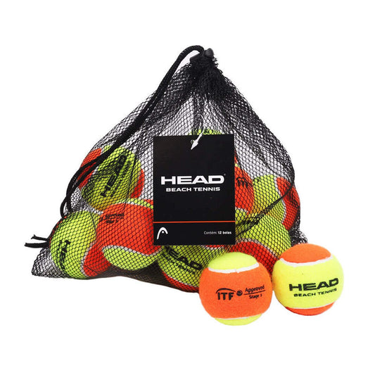 BOLSA 12 BOLAS BEACHTENNIS HEAD