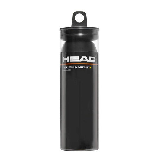 BOTE 3 BOLAS SQUASH HEAD TOURNAMENT NEGRO
