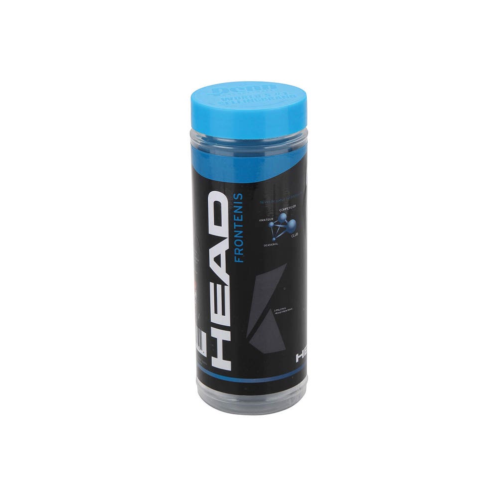 CAJÓN 24 BOTES 3 BOLAS HEAD FRONTENIS AZUL