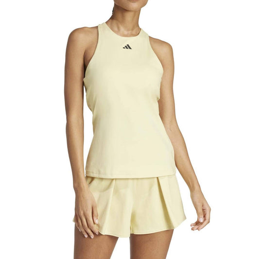 CAMISETA TIRANTES ADIDAS TENNIS CLIMACOOL KVG87 MUJER AMARILLO