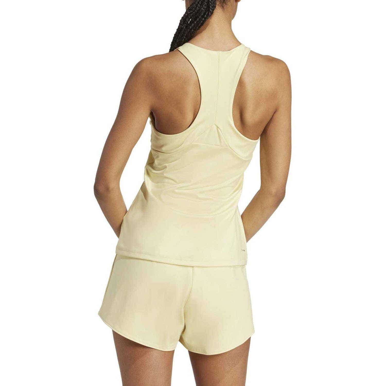 CAMISETA TIRANTES ADIDAS TENNIS CLIMACOOL KVG87 MUJER AMARILLO