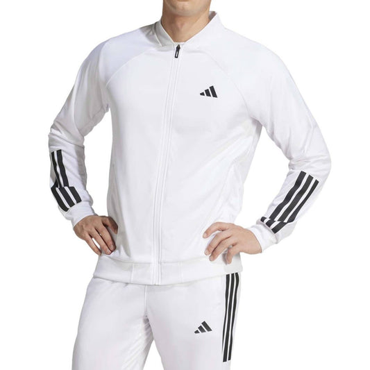 CHAQUETA CHANDAL ADIDAS 3 STRIPES HOMBRE BLANCO