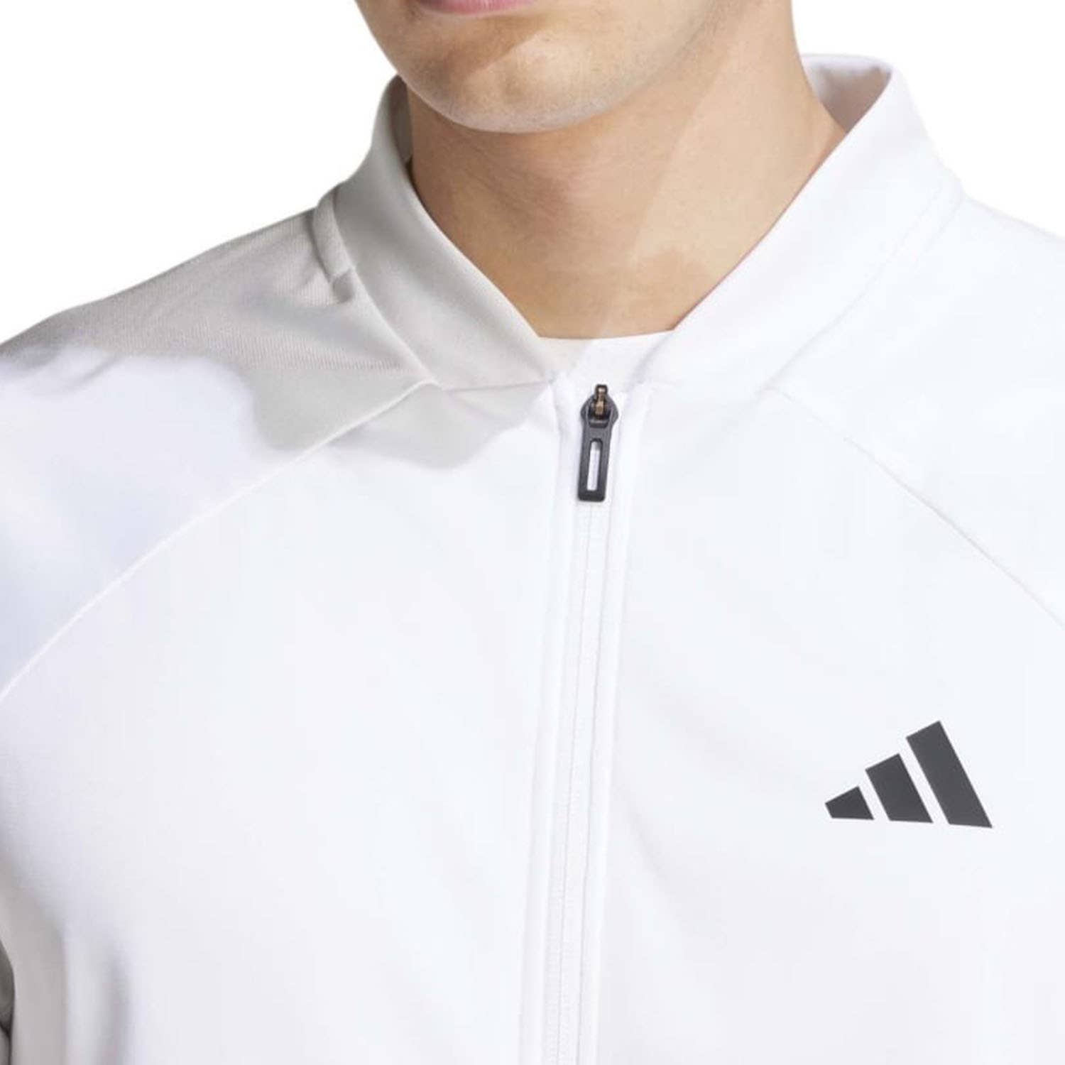 CHAQUETA CHANDAL ADIDAS 3 STRIPES HOMBRE BLANCO