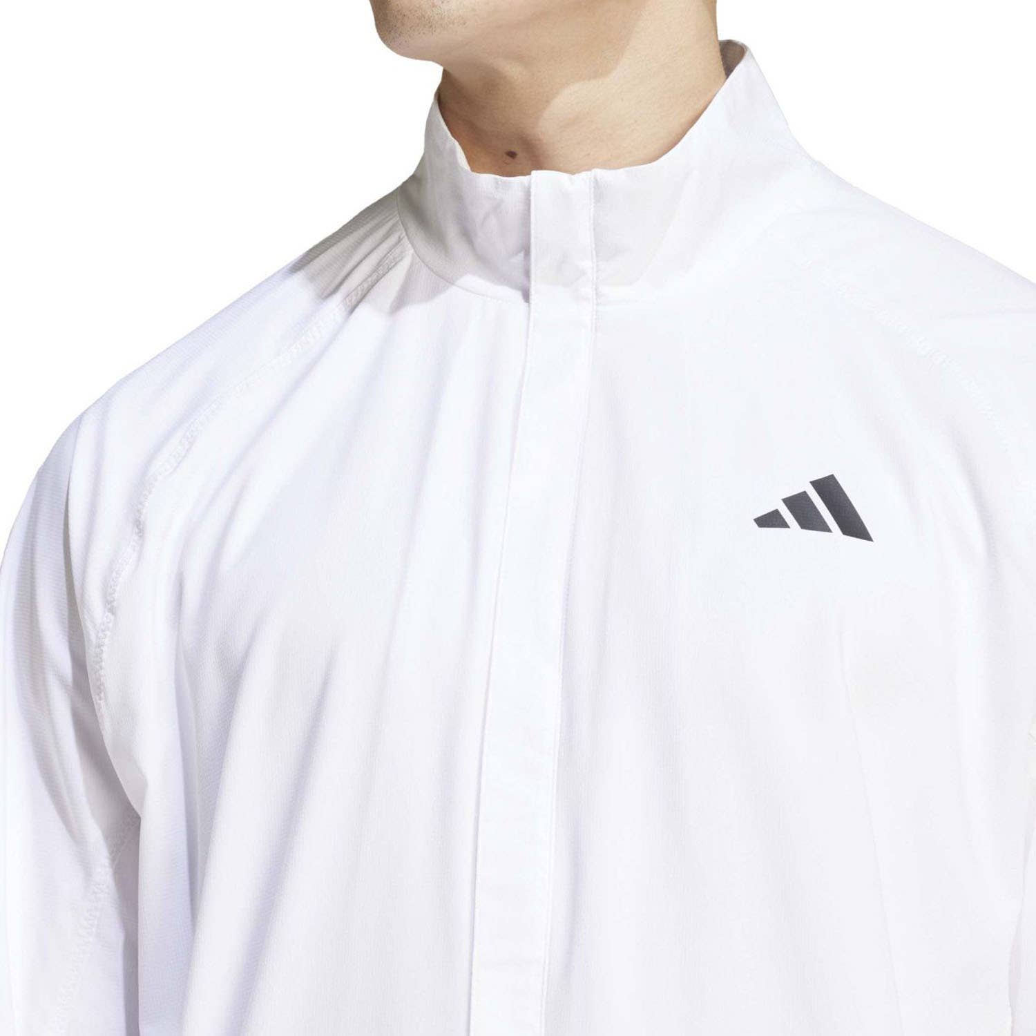 CHAQUETA CHANDAL ADIDAS WALK ON JTB81 HOMBRE BLANCO